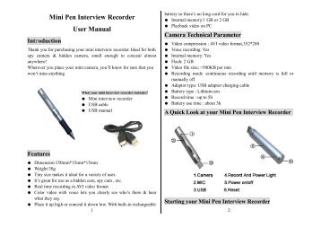 Mini Pen Interview Recorder  img-1